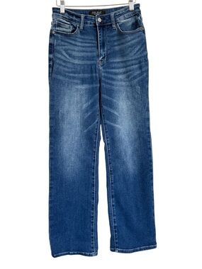 Judy Blue JB88531 Wide Leg Jeans Women’s 3/26 High Rise Dad Jean